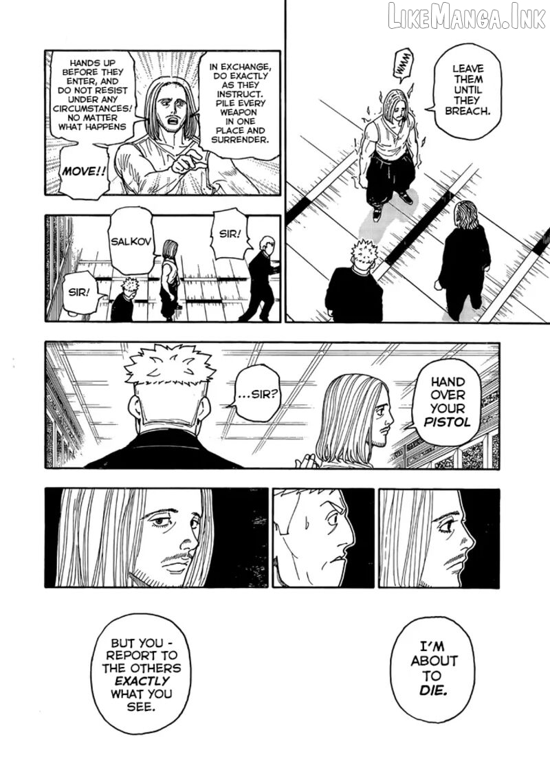 Hunter x Hunter, Chapter 418 image 08